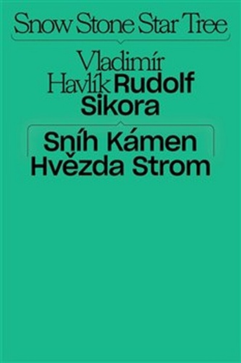 Kniha Sníh, kámen, hvězda, strom