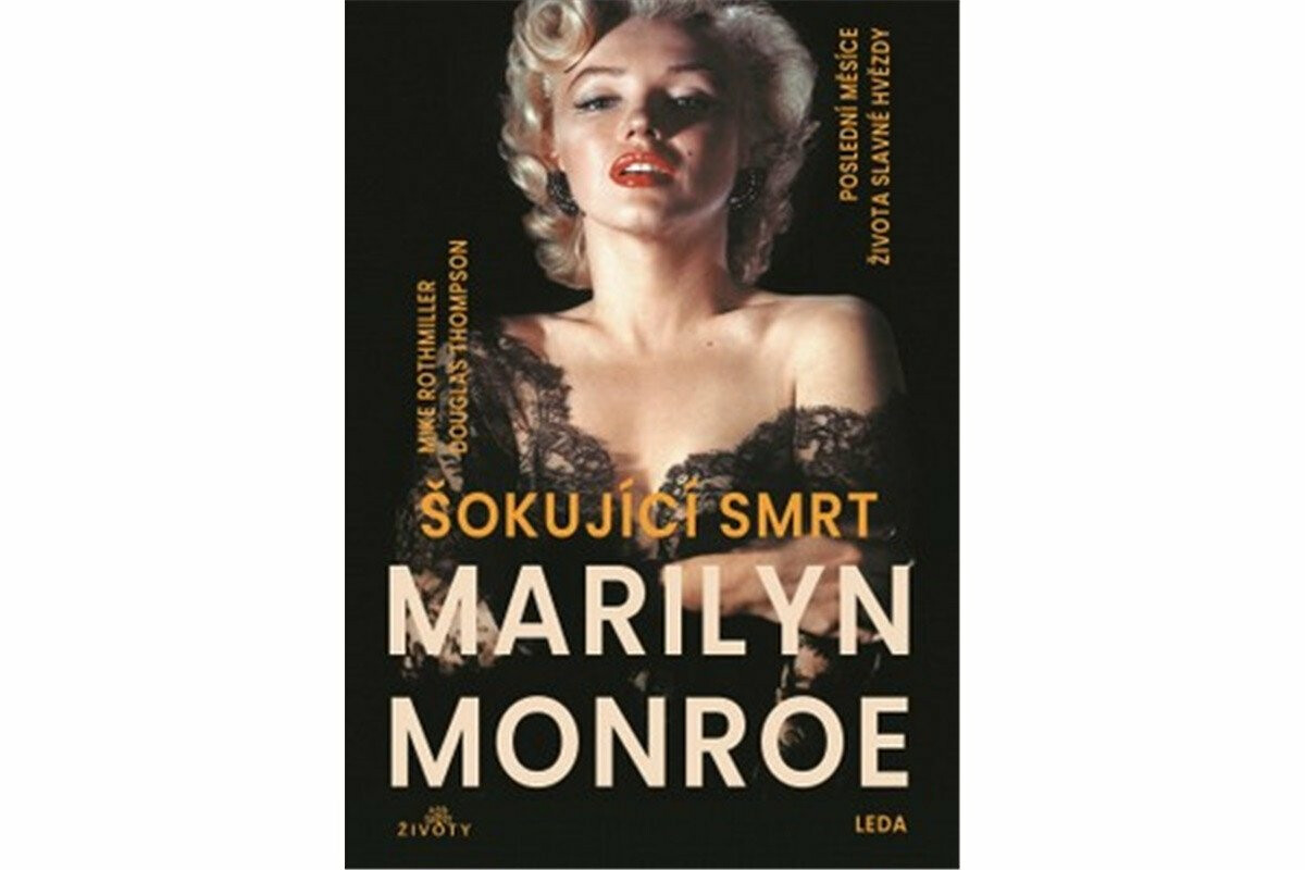 Kniha Šokující smrt Marilyn Monroe
