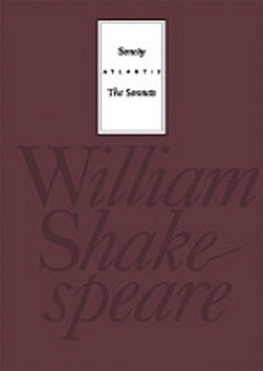 Kniha Sonety / The Sonnets