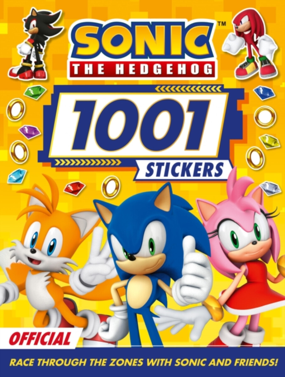 Kniha Sonic the Hedgehog 1001 Stickers