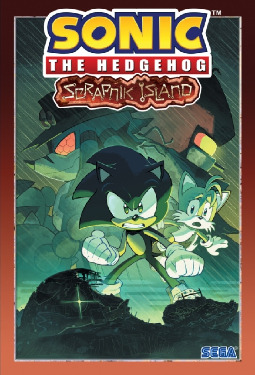 Kniha Sonic the Hedgehog: Scrapnik Island