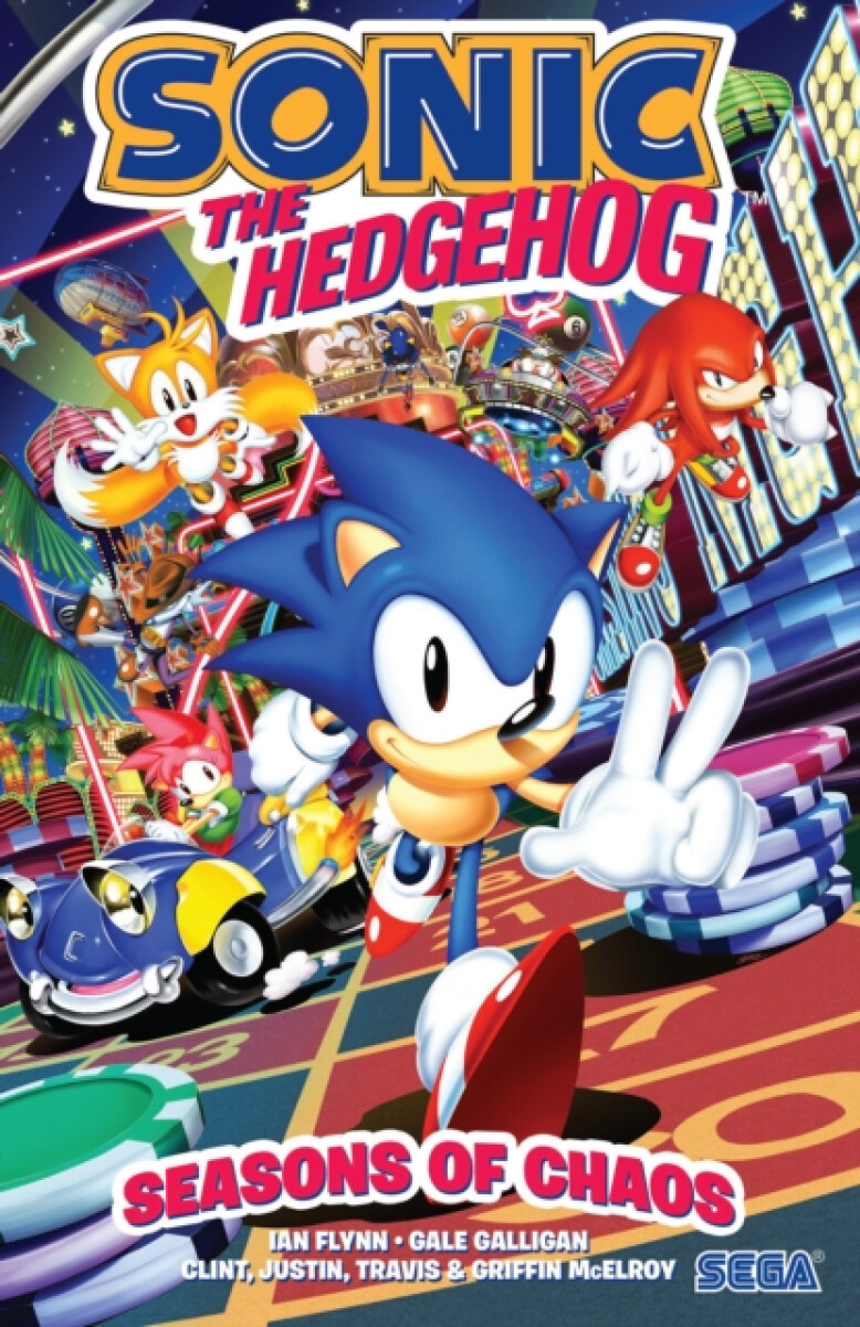 Kniha Sonic the Hedgehog: Seasons of Chaos