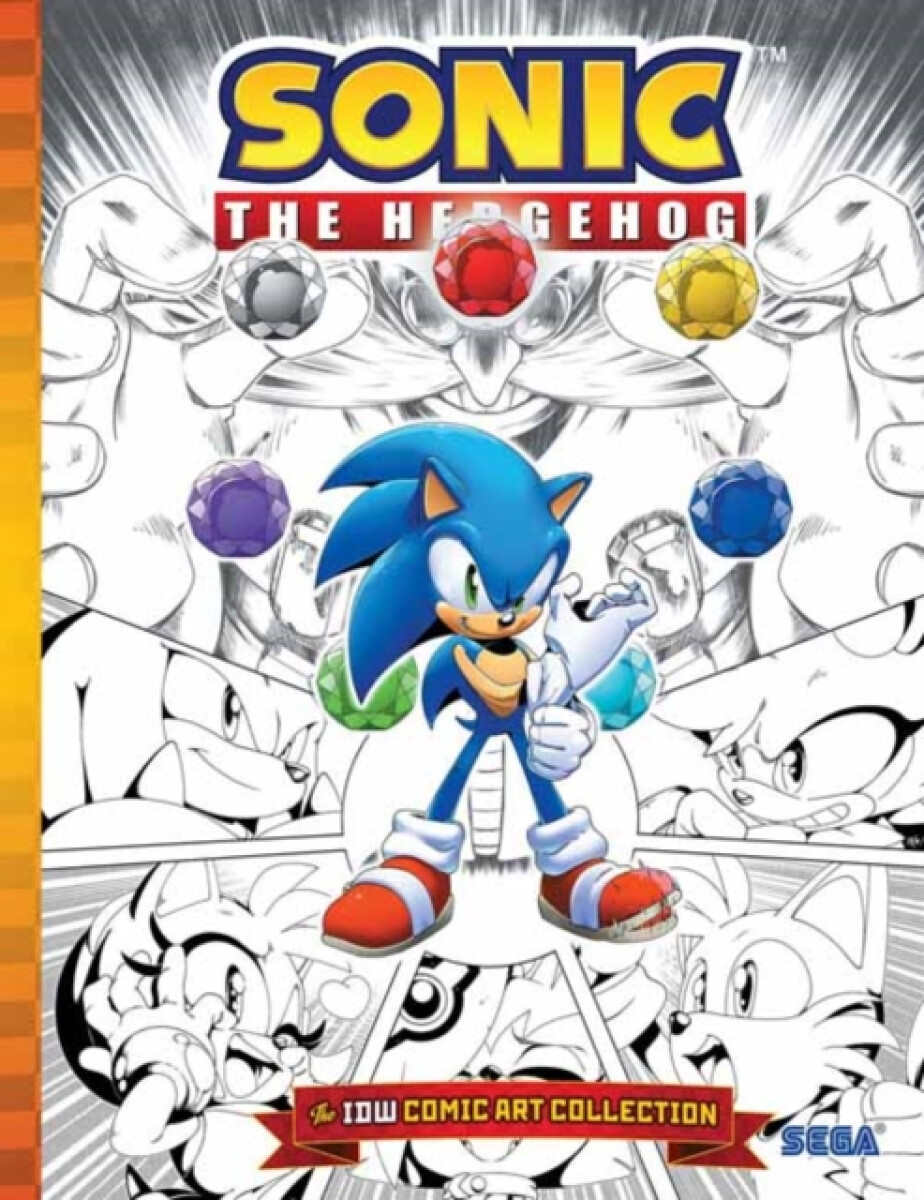 Kniha Sonic the Hedgehog: The IDW Comic Art Collection