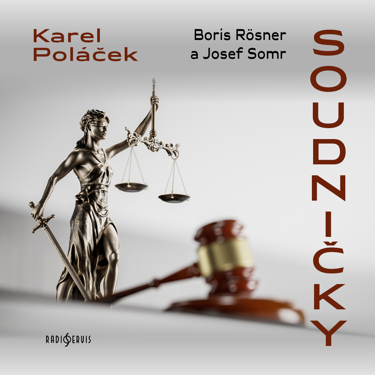 Levně Soudničky - Karel Poláček, Josef Somr, Boris Rösner - audiokniha