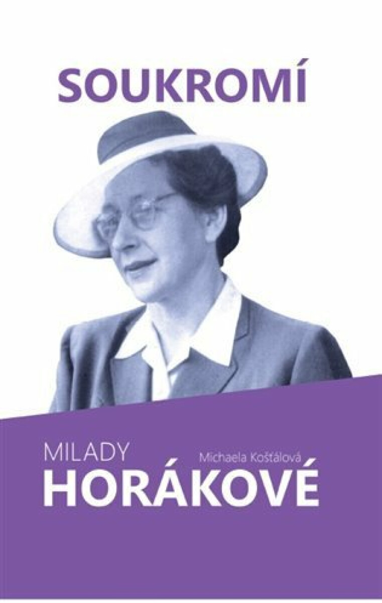Kniha Soukromí Milady Horákové