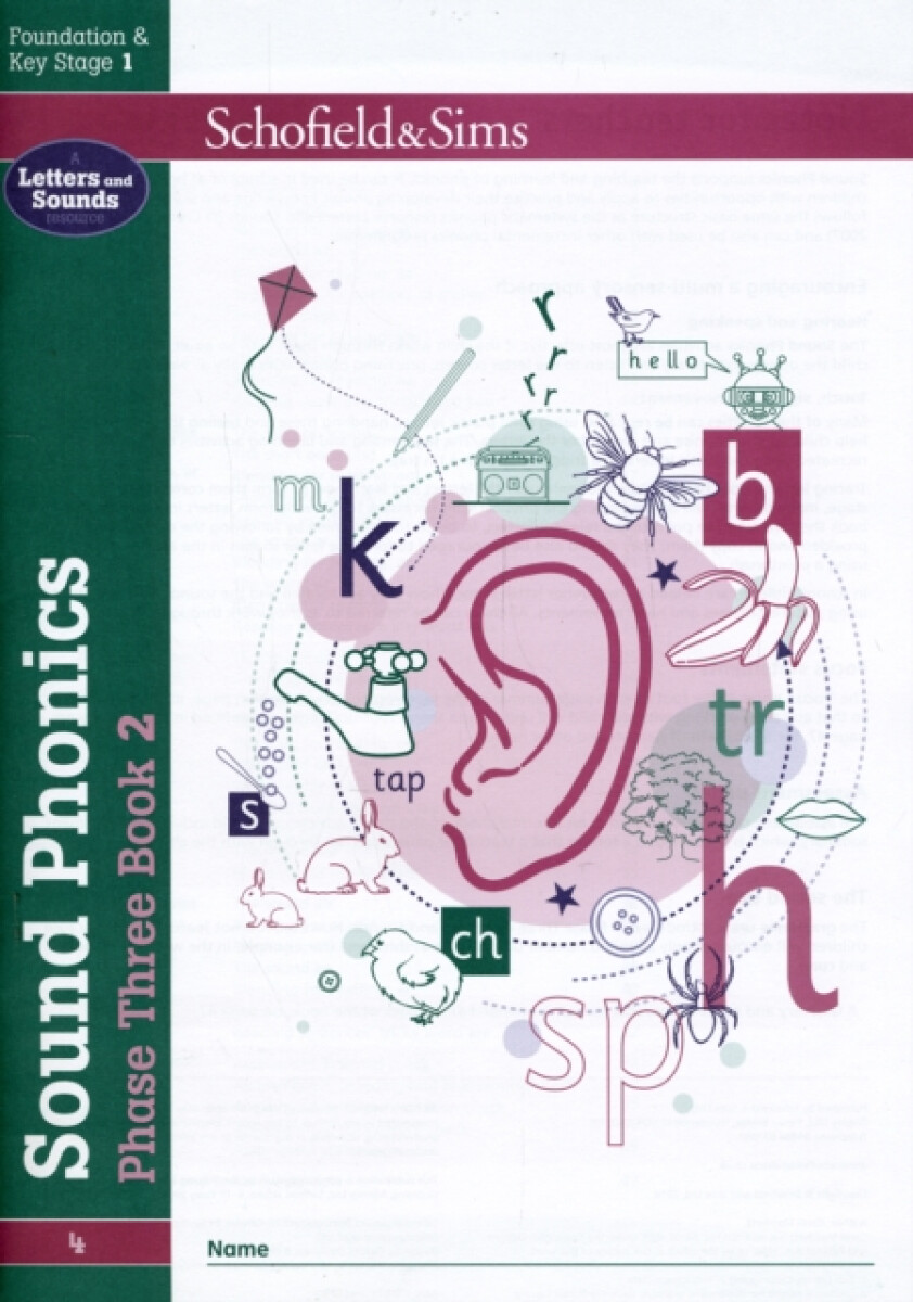 Kniha Sound Phonics Phase Three Book 2: EYFS/KS1, Ages 4-6