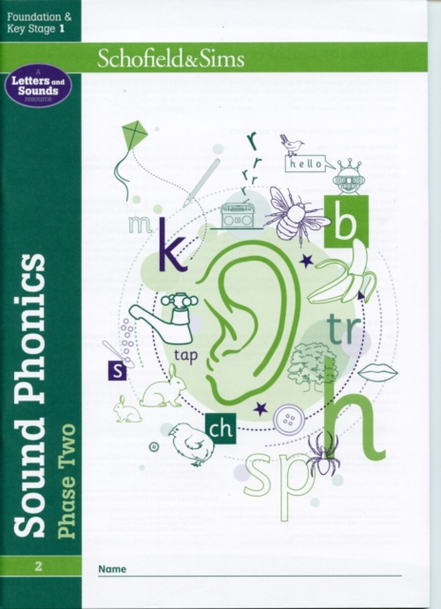 Kniha Sound Phonics Phase Two: EYFS/KS1, Ages 4-6