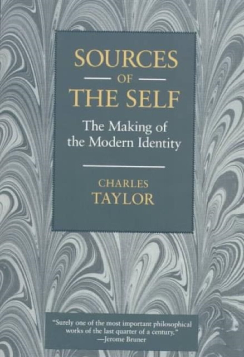 Kniha Sources of the Self