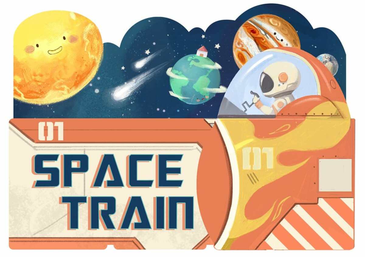 Kniha Space Train