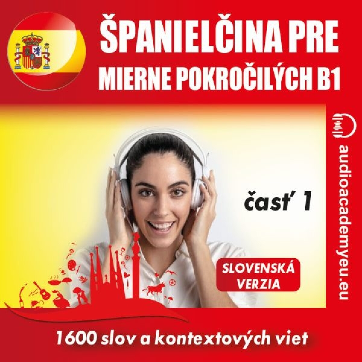 Levně Španielčina pre mierne pokročilých B1 - časť 1 - Tomáš Dvořáček - audiokniha
