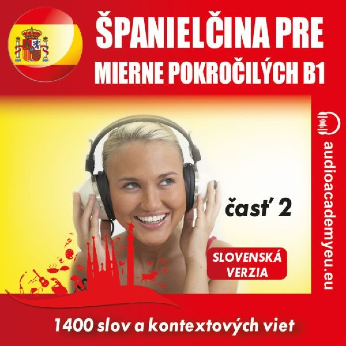 Levně Španielčina pre mierne pokročilých B1 - časť 2 - Tomáš Dvořáček - audiokniha