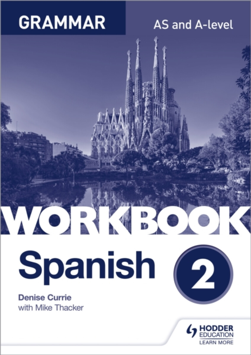 Kniha Spanish A-level Grammar Workbook 2