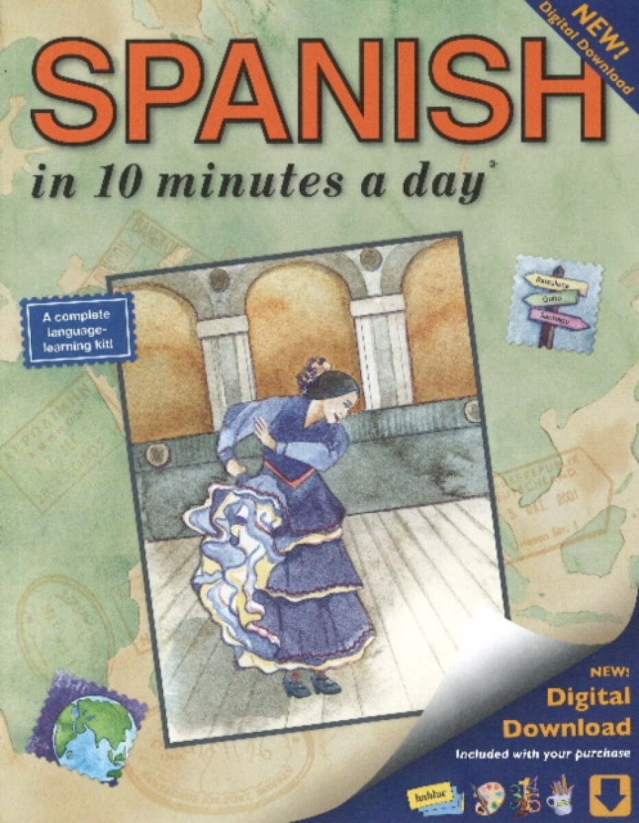 Kniha SPANISH in 10 minutes a day®