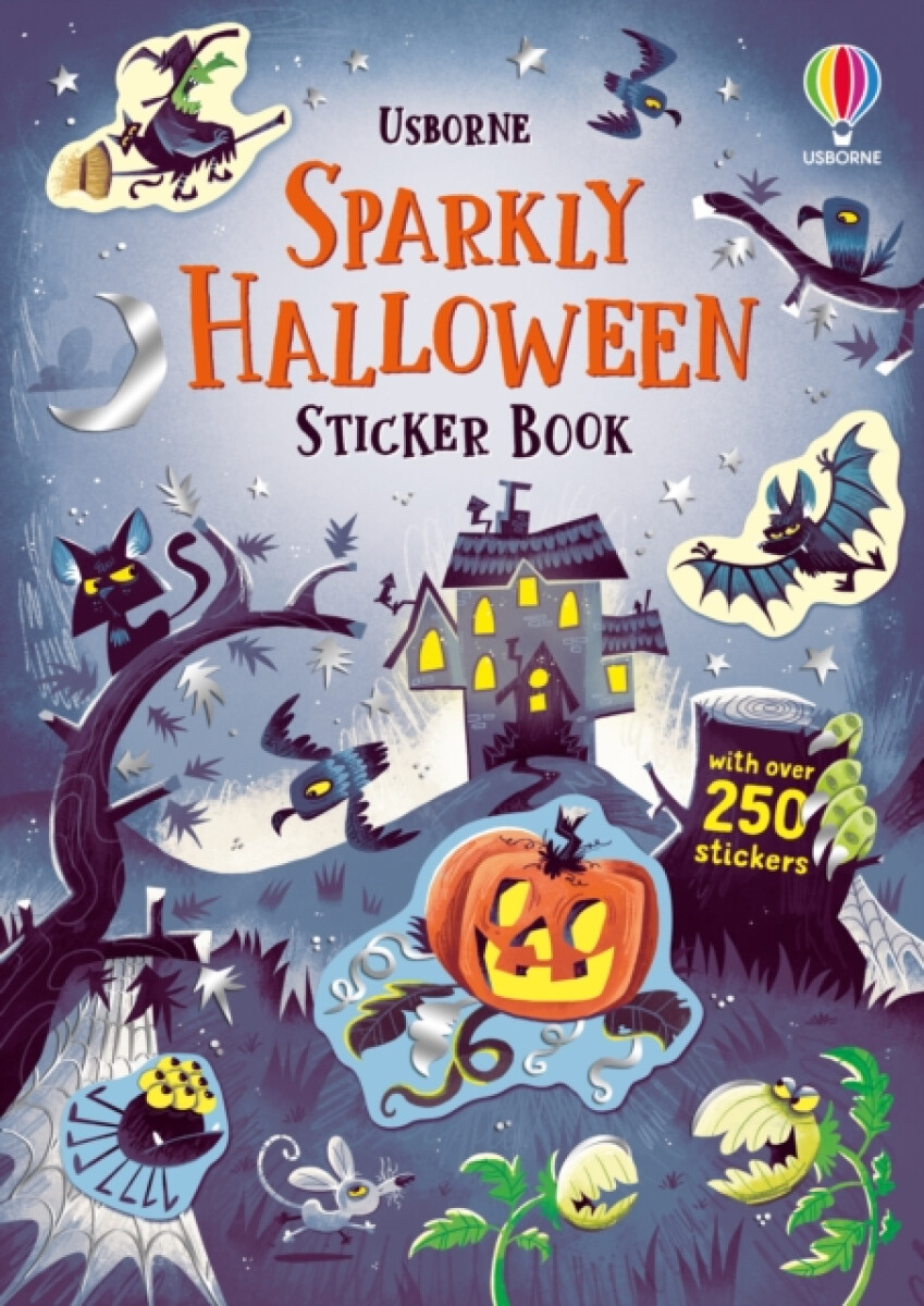 Kniha Sparkly Halloween Sticker Book