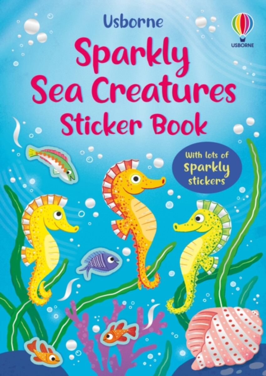 Kniha Sparkly Sea Creatures Sticker Book