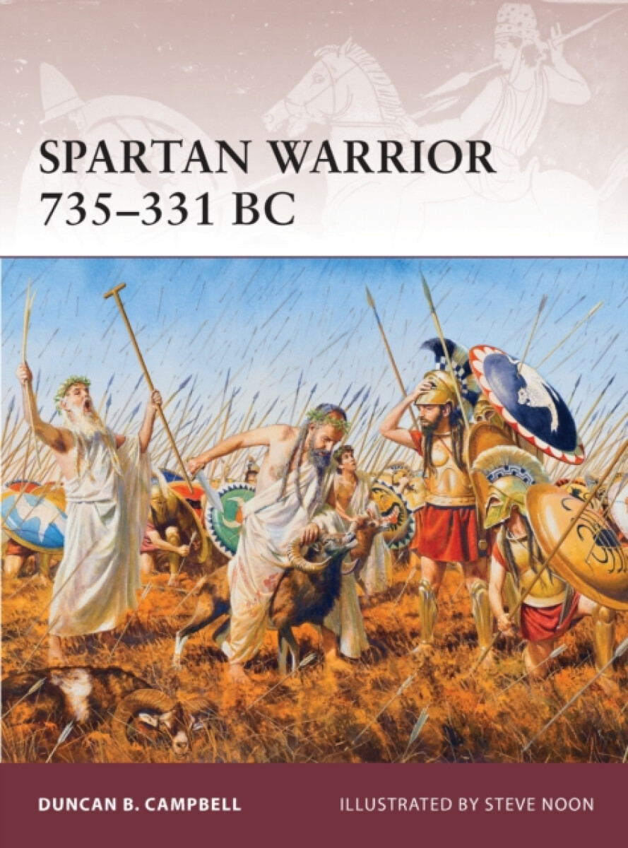 Kniha Spartan Warrior 735–331 BC