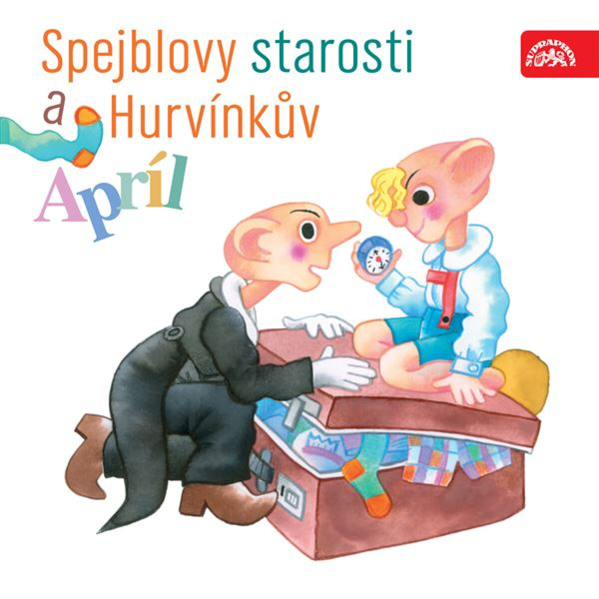 Levně Spejblovy starosti a Hurvínkův apríl - Josef Barchánek - audiokniha