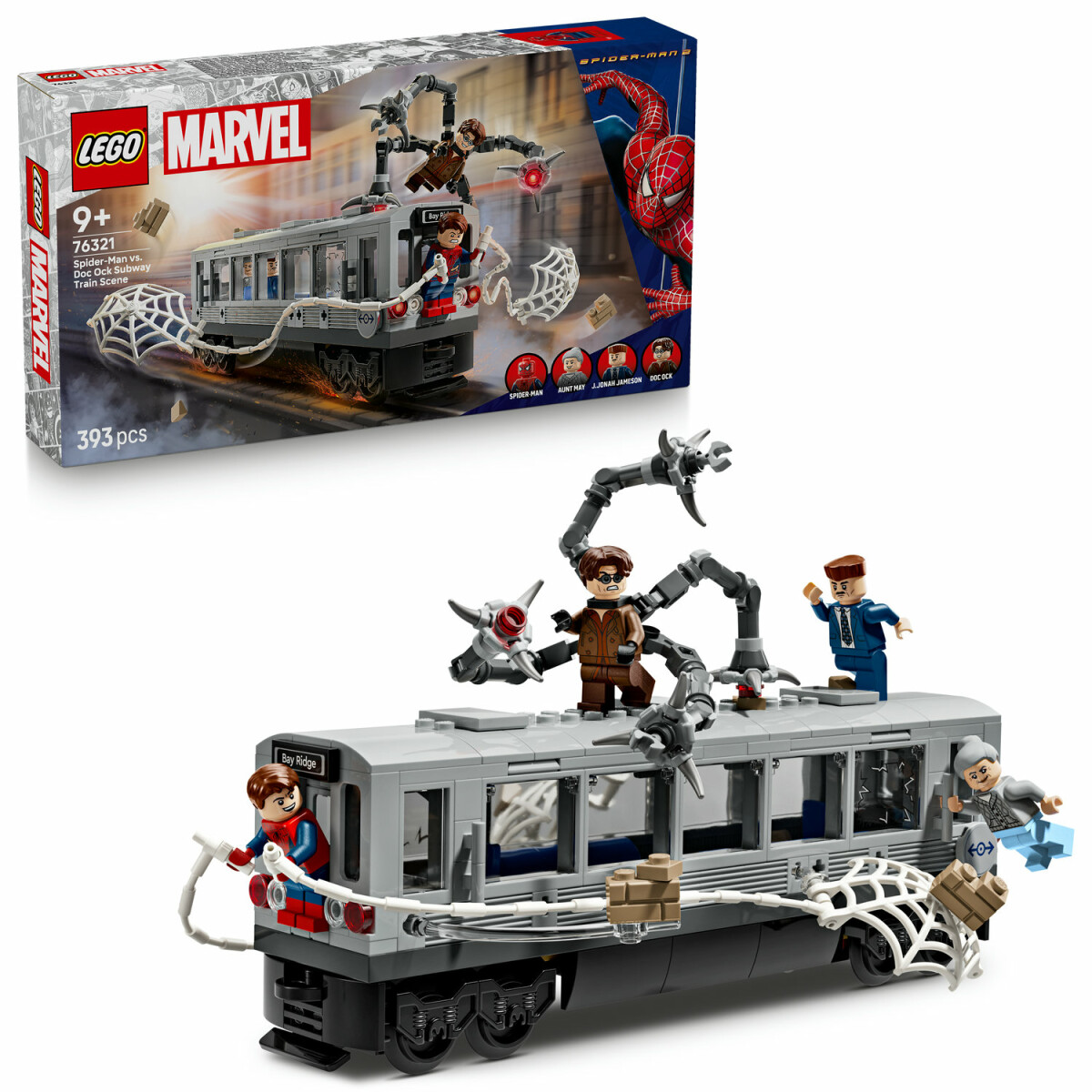 Spider-Man vs. Doc Ock: Scéna v metru - LEGO® Marvel (76321) - Obrázek 2