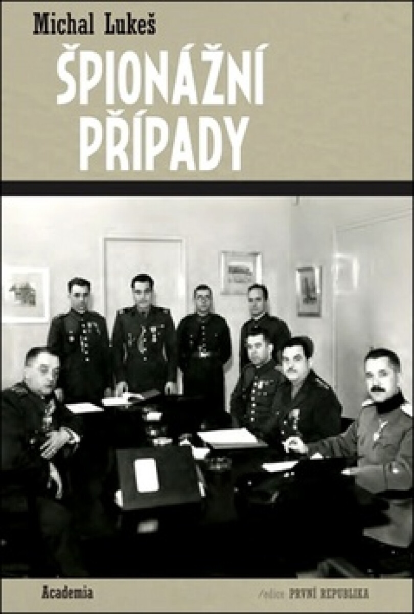 Kniha Špionážní případy