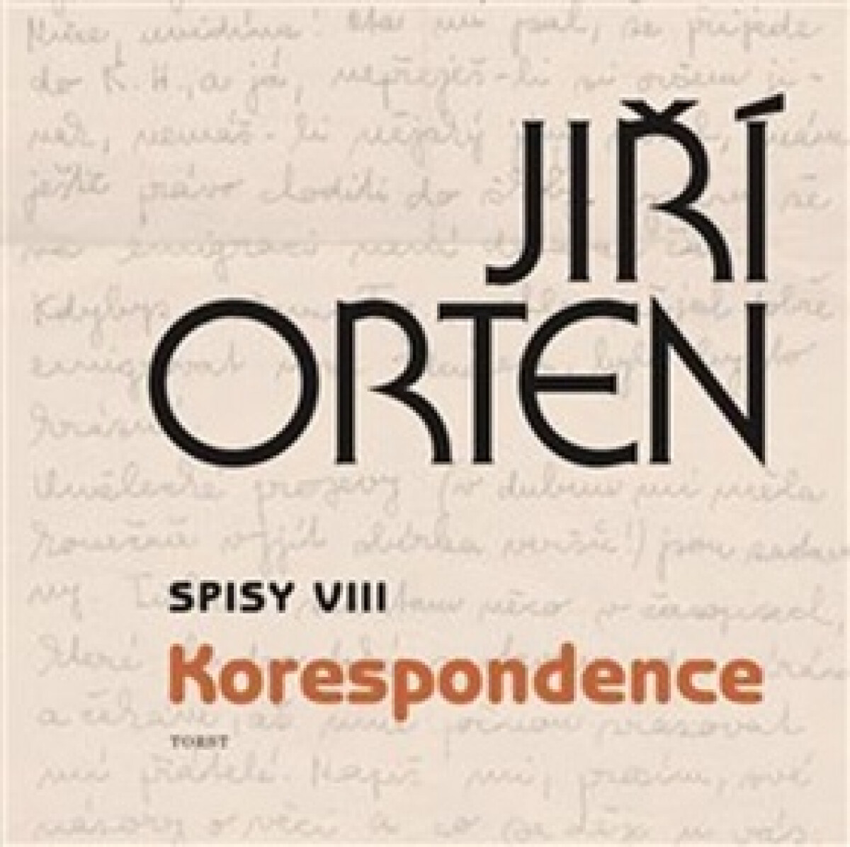 Kniha Spisy VIII. Korespondence