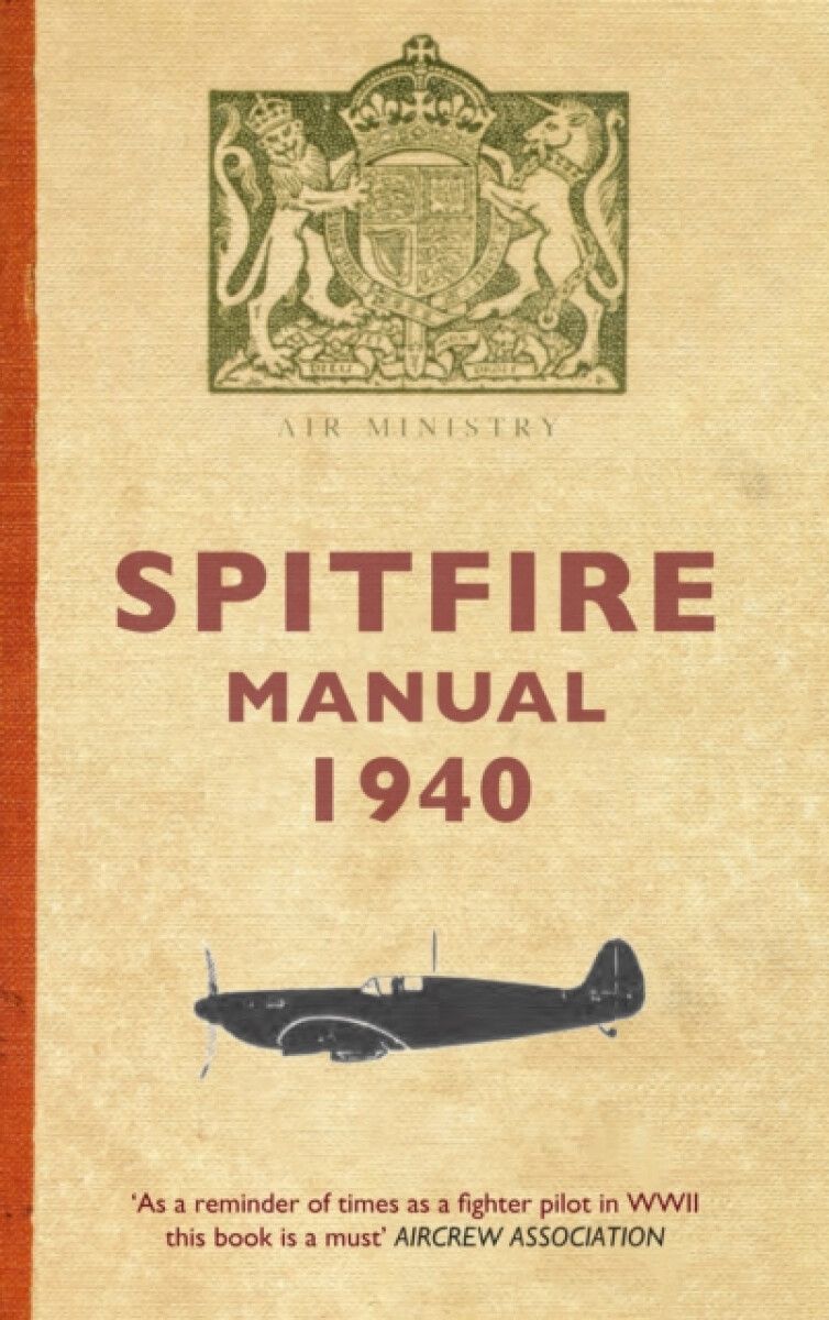 Kniha Spitfire Manual 1940