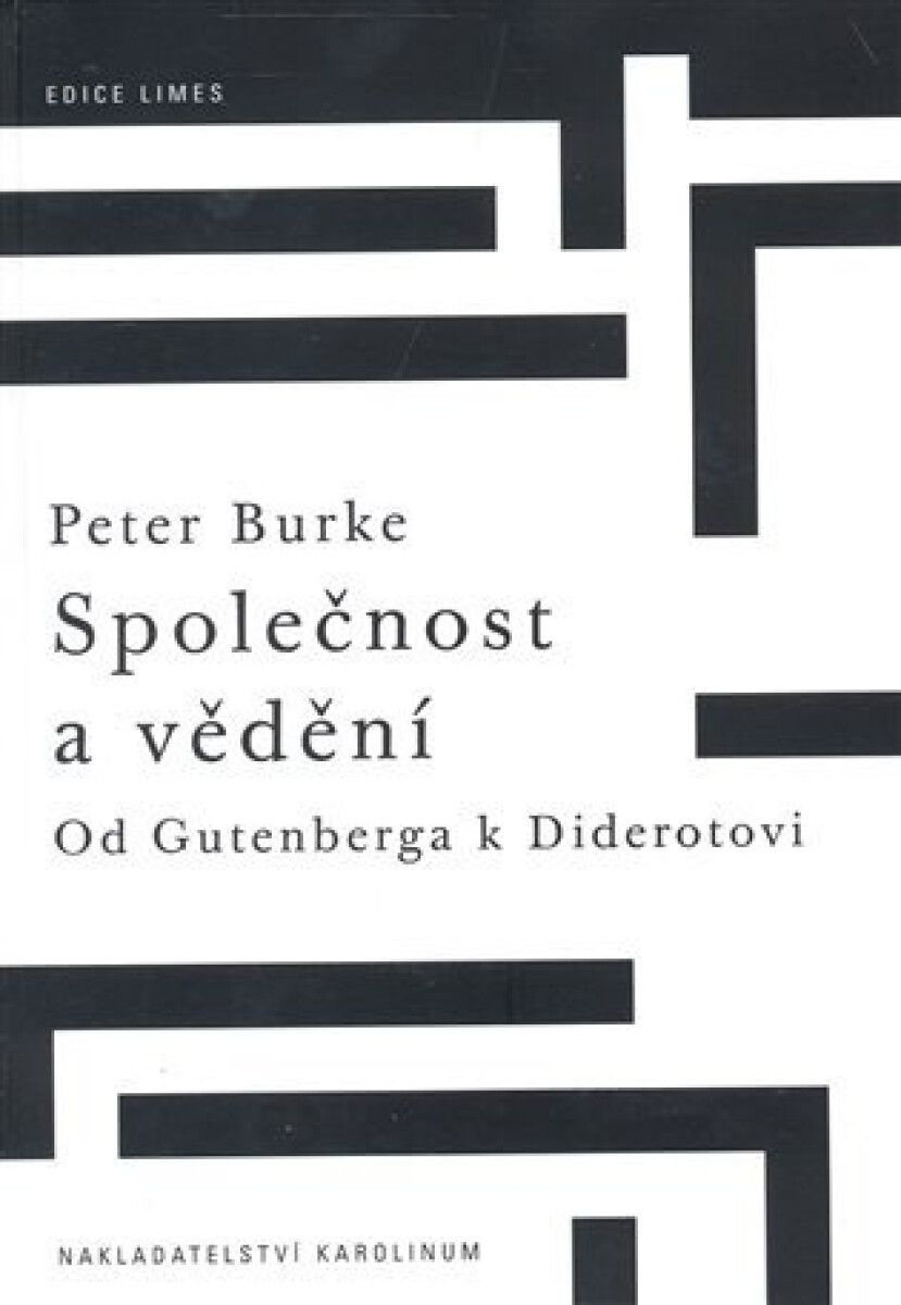 Kniha Společnost a vědění
