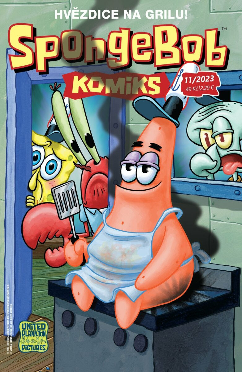 SpongeBob 11/2023: Hvězdice na grilu koupíte na Knihydobrovsky.cz