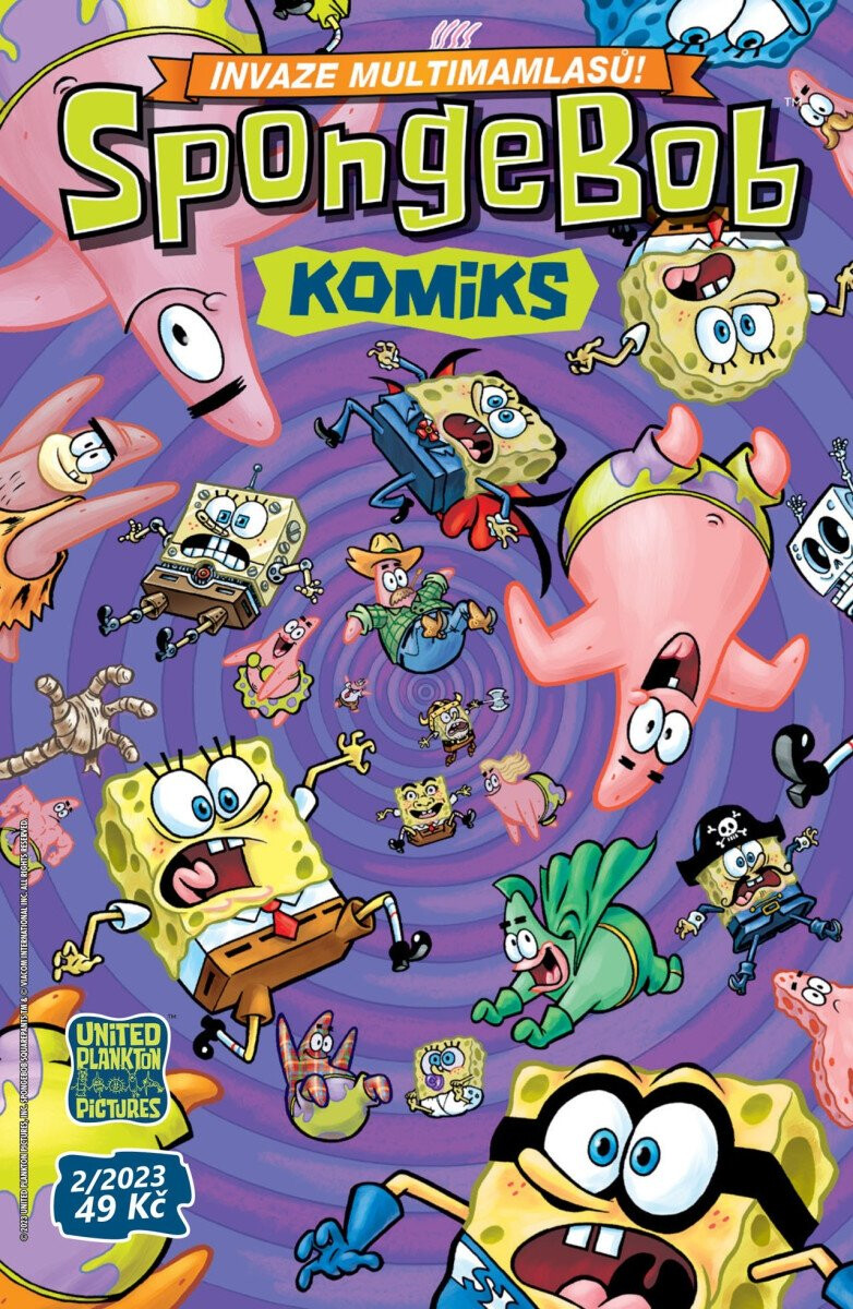 Kniha SpongeBob 2/2023