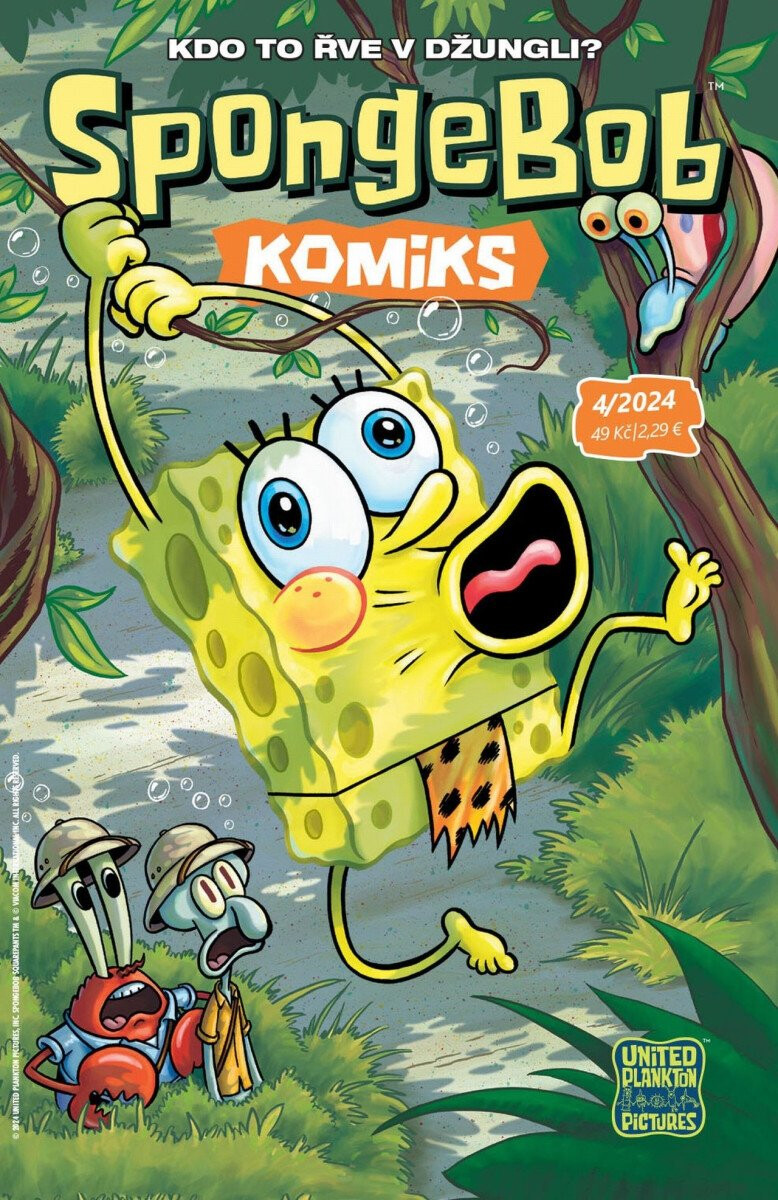 Kniha SpongeBob 4/2024