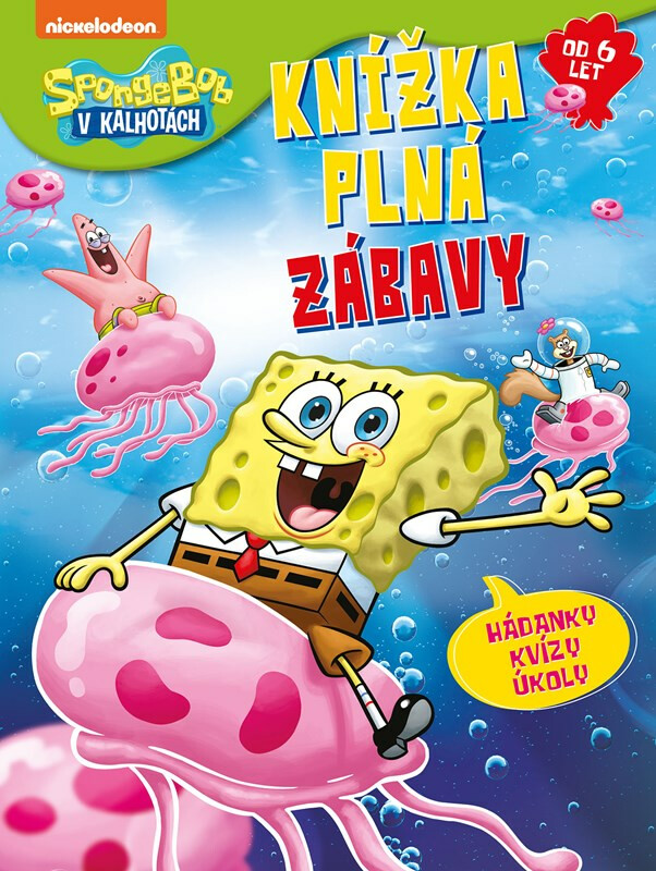 SpongeBob - Knížka plná zábavy koupíte na Knihydobrovsky.cz