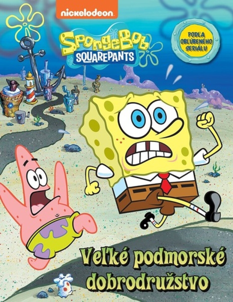 Kniha SpongeBob - Veľké podmorské dobrodružstvo