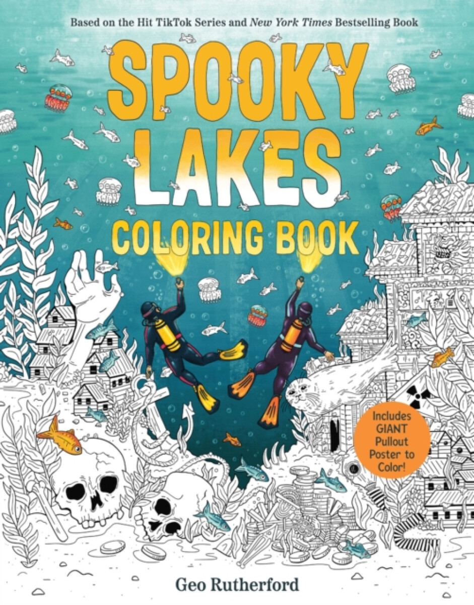 Kniha Spooky Lakes Coloring Book