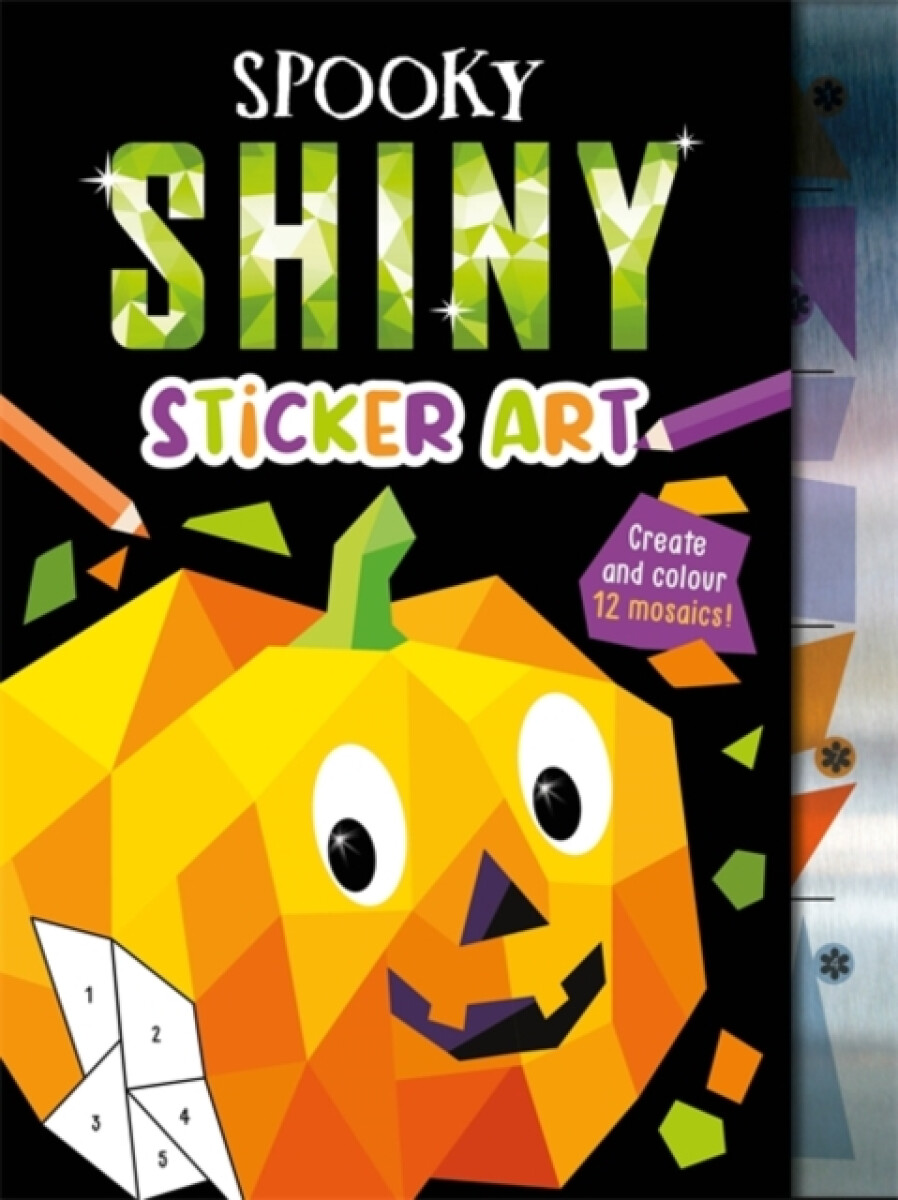 Bonnier Books Ltd Spooky Shiny Sticker Art - Igloo Books Ltd