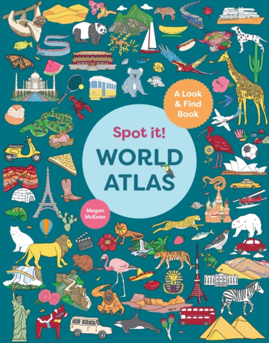Kniha Spot It! World Atlas