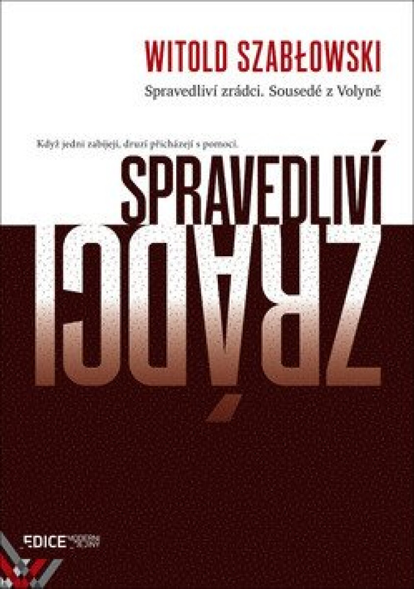 Kniha Spravedliví zrádci