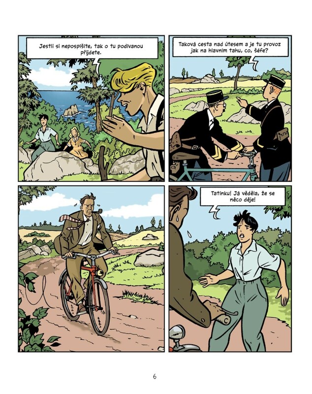 Správná pětka na útěku - komiks - Enid Blyton (obrázek 5)