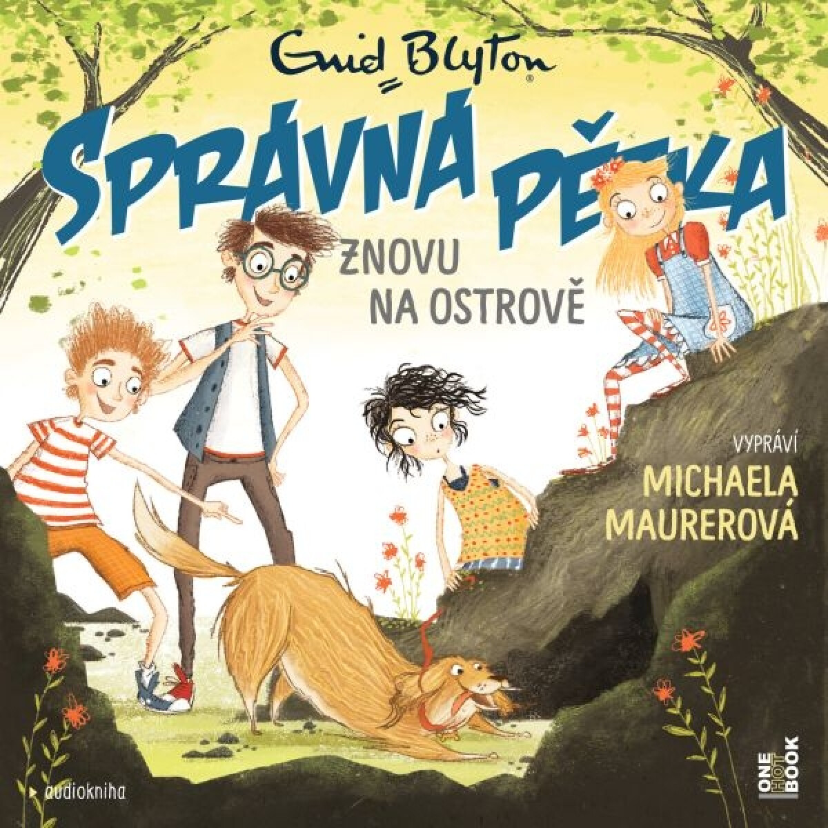 Levně SPRÁVNÁ PĚTKA znovu na ostrově - Enid Blyton - audiokniha