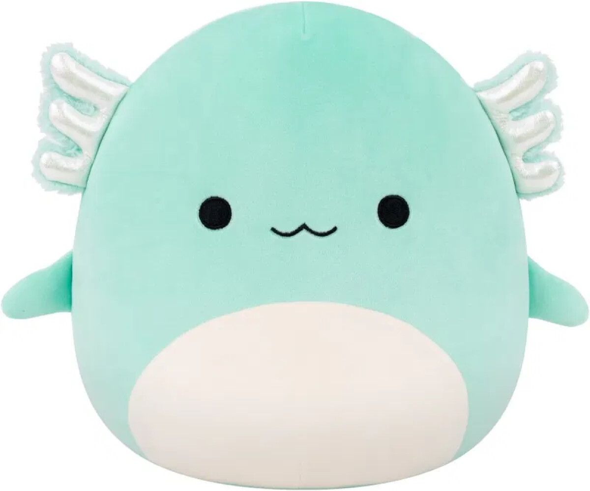 SQUISHMALLOWS Tyrkysový axolotl - Anastasia, 30 cm