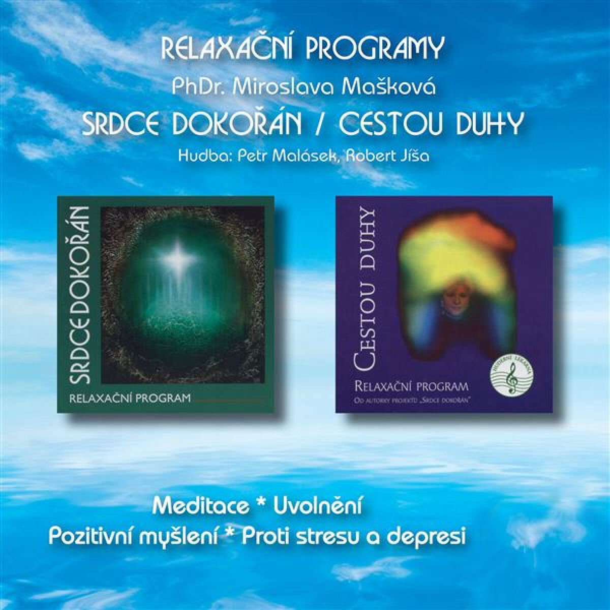 Levně Srdce dokořán / Cestou duhy - audiokniha