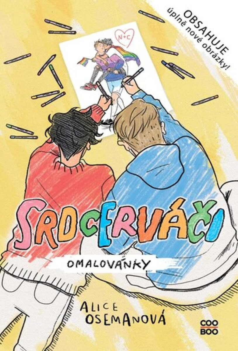 Kniha Srdcerváči: Omalovánky (Defekt)
