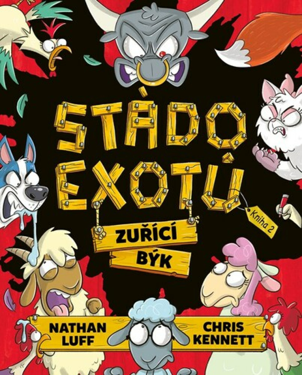 Kniha Stádo exotů 2 - Zuřící býk