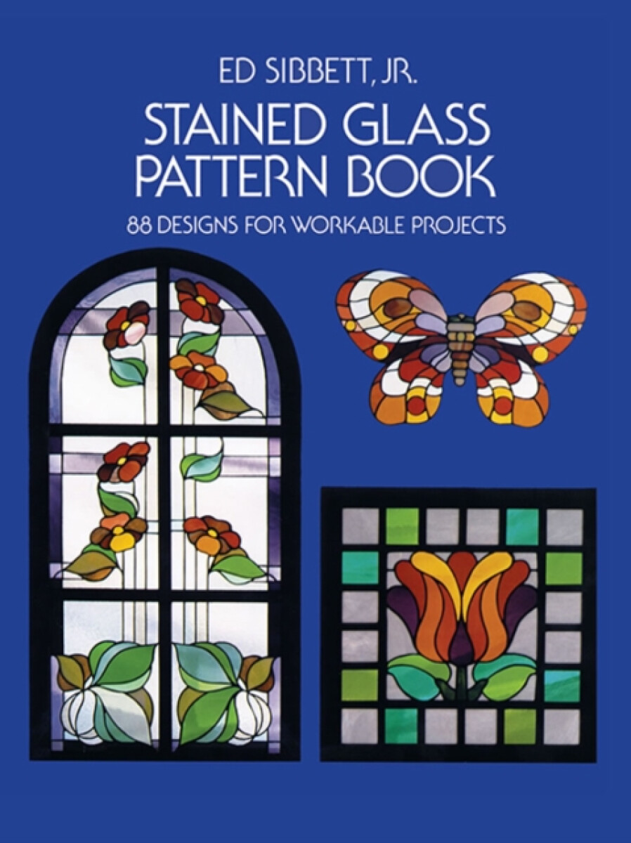 Kniha Stained Glass Pattern Book