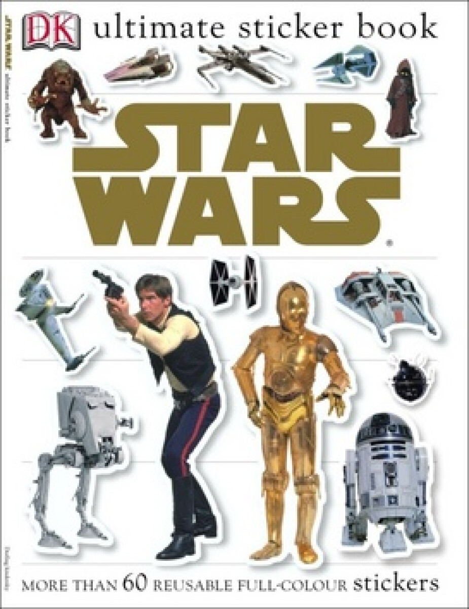 Kniha Star Wars Classic Ultimate Sticker Book