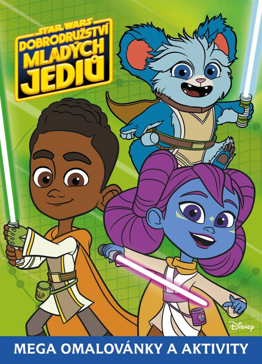 Kniha Star Wars - Dobrodružství mladých Jediů - Mega omalovánky a aktivity