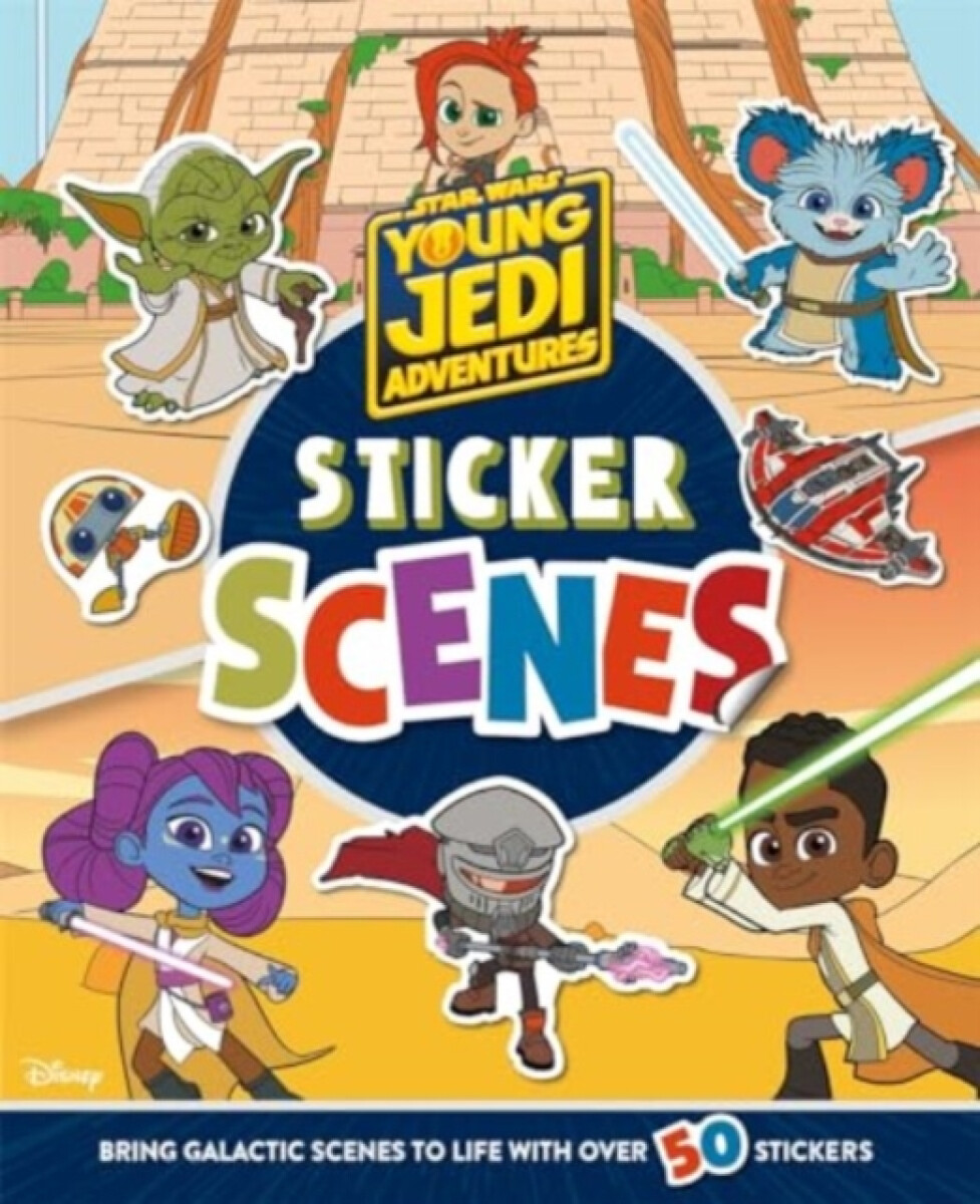 Kniha Star Wars Jedi Adventures: Sticker Scenes