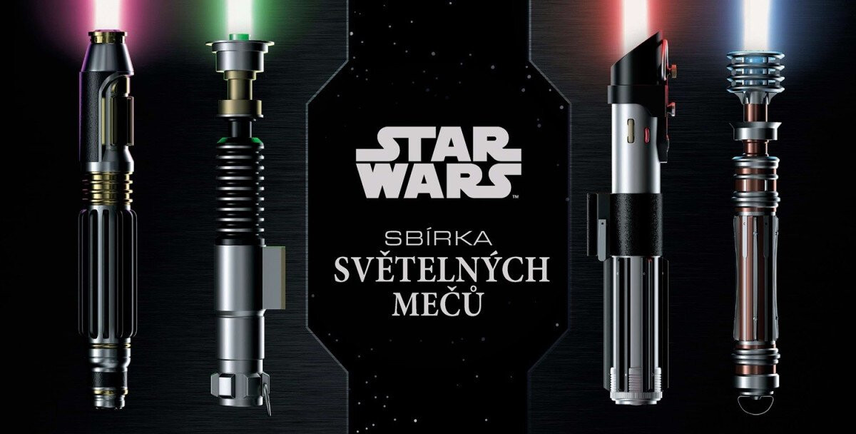 Kniha Star Wars - Sbírka světelných mečů