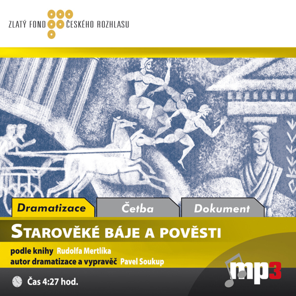 Levně Starověké báje a pověsti - Rudolf Mertlík - audiokniha