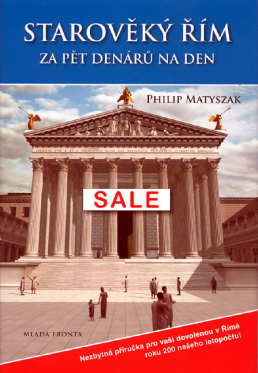 Kniha Starověký Řím za pět denárů za den