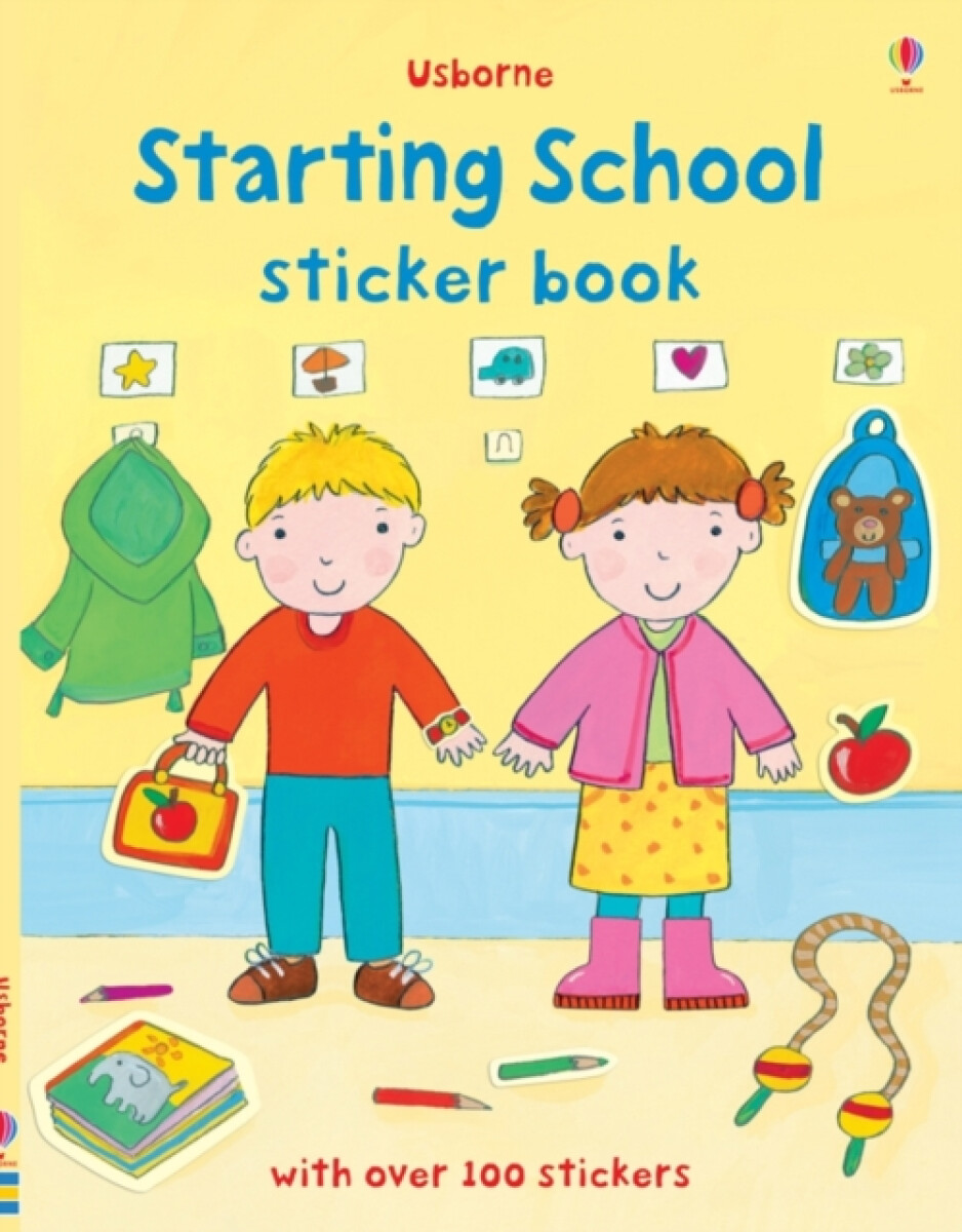 Kniha Starting School Sticker Book