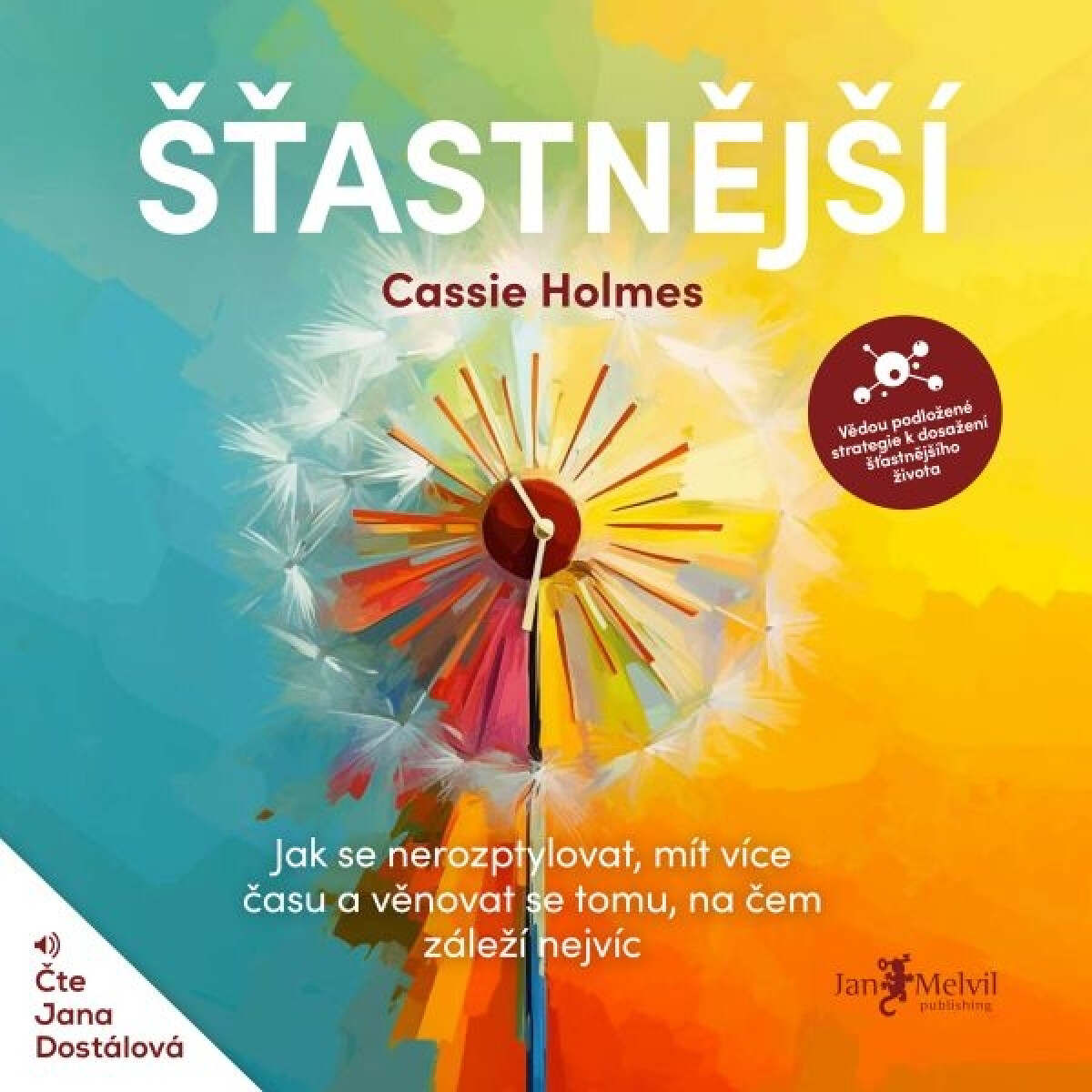 Levně Šťastnější - Cassie Holmes - audiokniha
